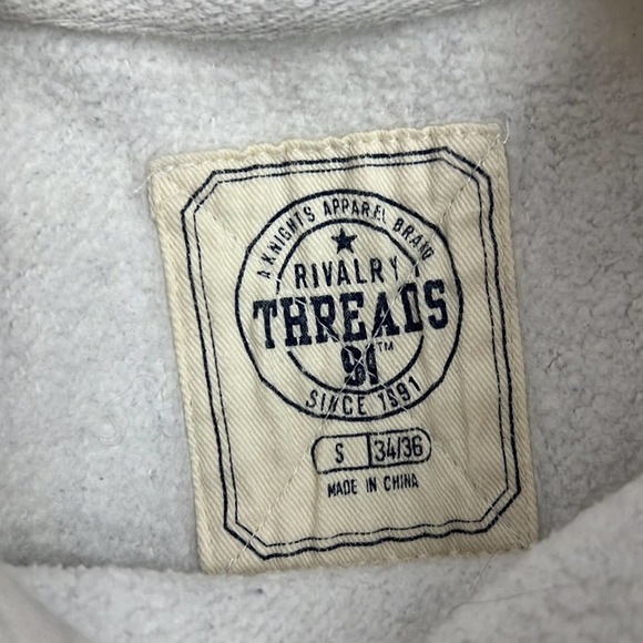 Michigan Wolverines Athletic Dept. crew neck long sleeve sweatshirt light gray S - Picture 3 of 7